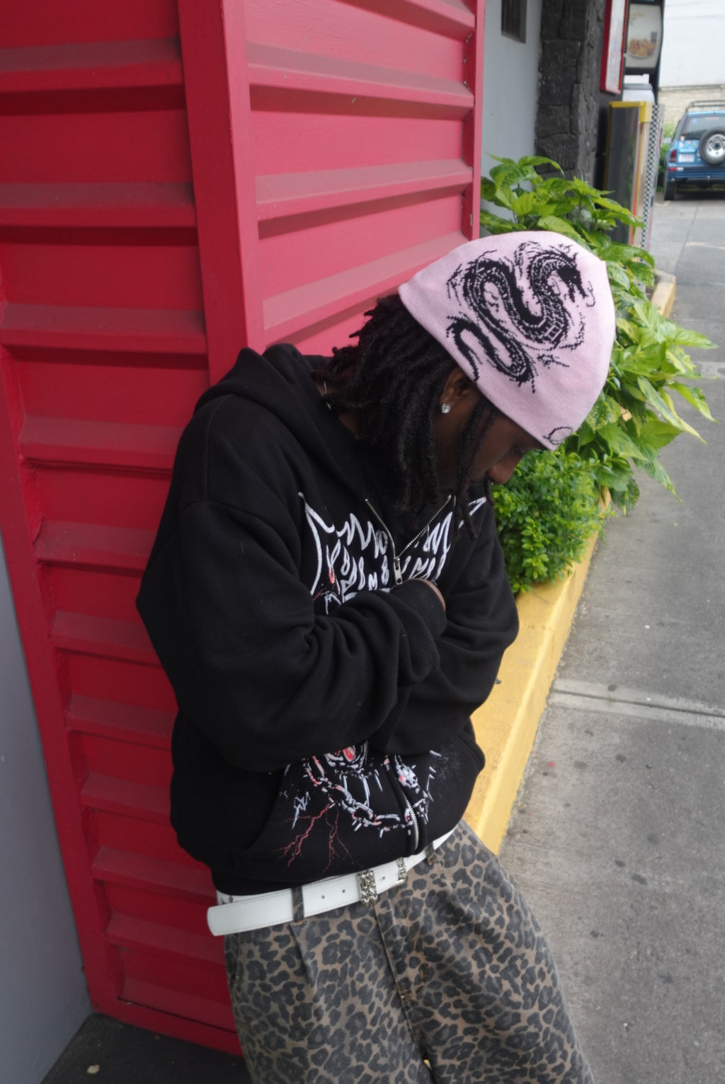 PINK REVERSIBLE BEANIE