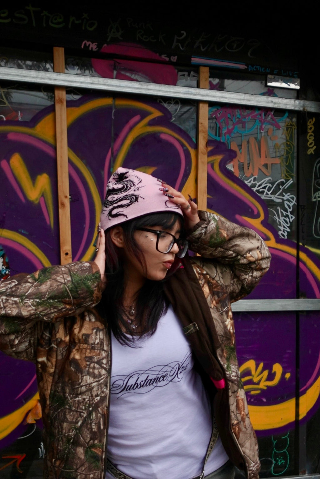 PINK REVERSIBLE BEANIE