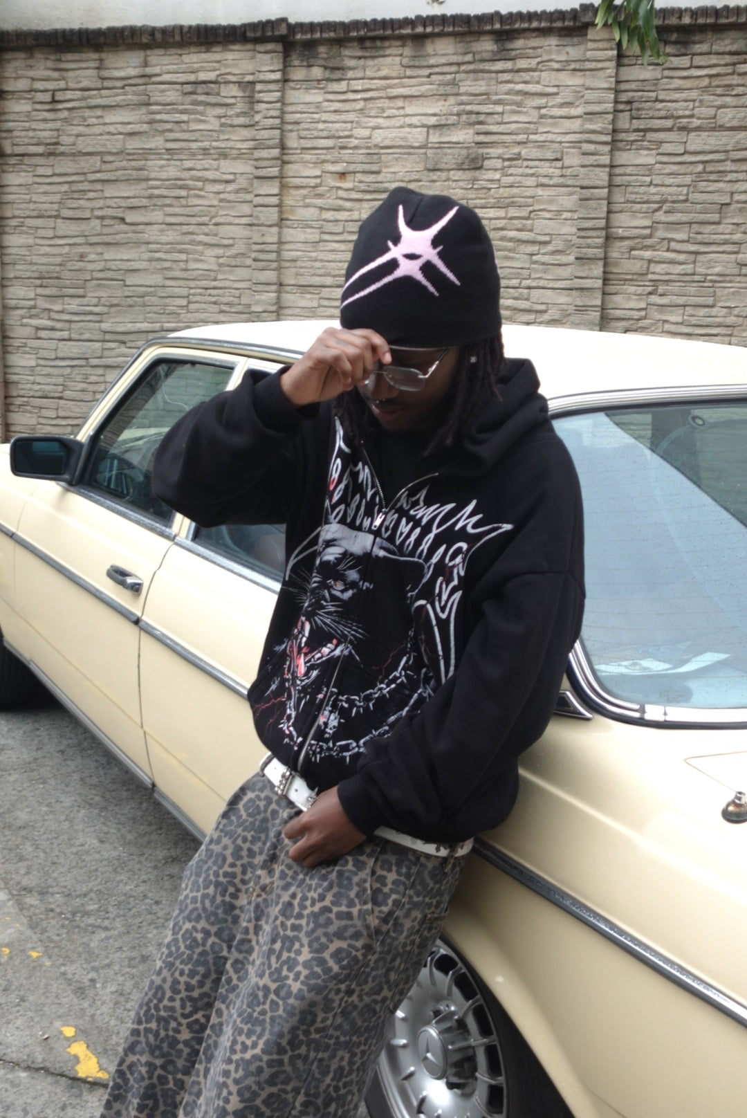 PINK REVERSIBLE BEANIE