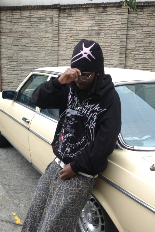 PINK REVERSIBLE BEANIE